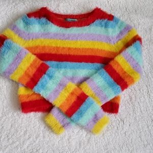 Soft Rainbow Croptop
